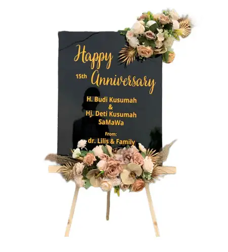 Papan Bunga Akrilik Harris Hotel Kelapa Gading Jakarta